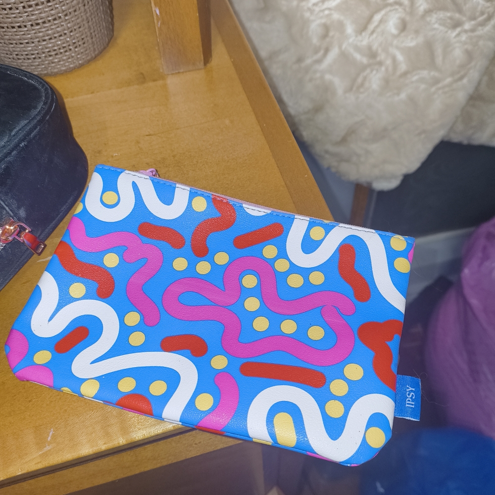 Colorful Abstract Pattern Pouch